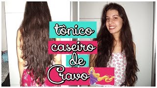 Tônico Caseiro chá de Cravo da Índia para Fazer o Cabelo Crescer mais Rápido [upl. by Enilegnave957]