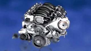 GM Z06 Corvette LS7 V8 Engine Assembly Animation [upl. by Eanrahc418]