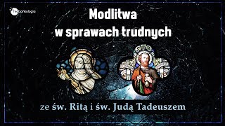 Różaniec TAJEMNICE BOLESNE w sprawach trudnych ze św Ritą i św Judą Tadeuszem [upl. by Eerok]