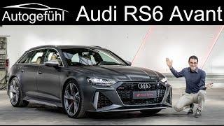 New Audi RS6 Avant REVIEW Exterior Interior  Autogefühl [upl. by Ellon778]