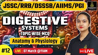 Digestive system MCQ  Anatomy amp Physiology  Topic wise MCQ  lab Technician DMLT amp MLT Classes [upl. by Georgetta]