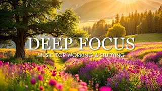 Focus Music for Work and Studying Background Music for Concentration Study Music 5 [upl. by Nehgam]