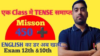 ENGLISH GRAMMAR FOR CLASS 12TH AND 10TH Tense Verb AAN247 [upl. by Favian66]