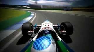 rFactor HD  Benetton B196  WCP F1 Historic [upl. by Nanice925]