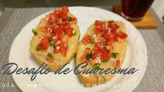 DIA 3 MOLLETES DOMINGUEROS viral cooking cuaresma [upl. by Iramohs]