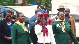 PATHFINDERS PERFORMANCE DURING THE SEND OFF MZEE JOSEPHAT OLIRO  PLATOON PATHFINDERS CLUB [upl. by Innig]