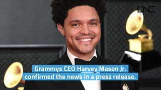 Trevor Noah To Host 2022 Grammy Awards [upl. by Lomax]