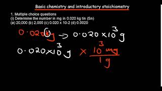 Basic Chemistry  significant figures conversions accuracy and preciseness oxidation numbers [upl. by Hsu243]