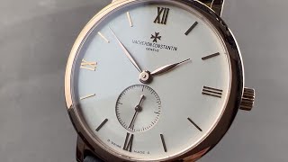 Vacheron Constantin Patrimony 81160000R9102 Vacheron Constantin Watch Review [upl. by Anilatsyrc]