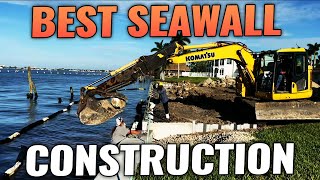 Best Seawall Construction  How to Build a Seawall  Wells Beach Maine Seawall Failure  Real Estate [upl. by Krucik]