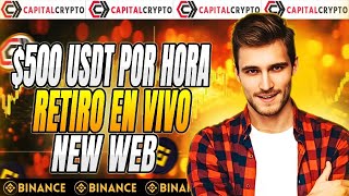 CÓMO GANAR 500 USD POR HORA FÁCIL POR INTERNET 🤑📊 TE MUESTRO CÓMO Y PRUEBA DE PAGO EN BINANCE [upl. by Lennor]