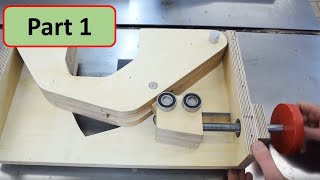 How to build a Table Saw with Simple Tools  Part 1 Blade Lift Mechanism [upl. by Aciraa]