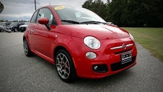 👉 2013 FIAT 500 SPORT in Red [upl. by Ahsirtal]