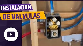 👉Instalación de Valvulas  Plomeria Para Principiantes [upl. by Assilram]