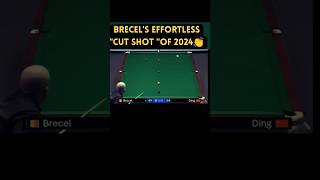 Effortless Cut shot By Luca Brecel 👌💯🔥cutshot 2024luca snooker [upl. by Nylidnarb]