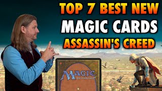 Top 7 Best New Commander And Modern Cards From Assassins Creed  Magic The Gathering [upl. by Ahsiei576]