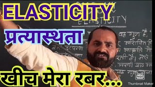 ELASTICITYप्रत्यास्थताAMIT SIRICBBUP60 [upl. by Ainival]