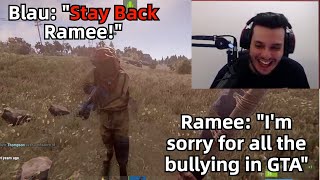 The tables have turned for Ramee in OTV Rust server Blau had enough of the bullying in GTA [upl. by Martsen795]