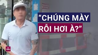 Dân phố Hà Nội lập barie cản đường xe đạp xe máy và quotcảnquot luôn cả phóng viên tác nghiệp  VTC Now [upl. by Nnewg]