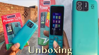 Itel Power 120 unboxing  New Keypad Mobile  KMAX MOBILE [upl. by Greenburg]