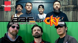 CKY singer punches Alien Ant Farm singer in the face [upl. by Ailedamla]