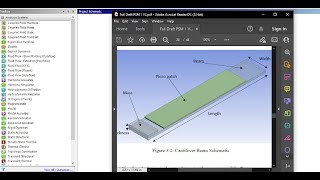 Design beam with attached piezoelectric transducer using Design Modeler in Ansys Workbench [upl. by Doykos]