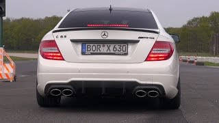 The Most EPIC C63 AMG Exhaust Notes In The World [upl. by Jonme422]