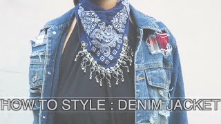 How to Style Denim Jacket [upl. by Dorren224]