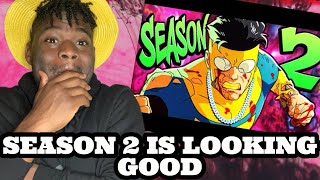 INVINCIBLE SEASON 2 IS HANDS AND HEROES  Synsei  REACTION synsei invincible makavelitv [upl. by Frederigo]