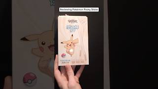 Reviewing Pokémon Pocky Stickspokemon [upl. by Marienthal]