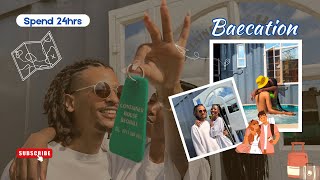 BAECATION VLOG SPEND 24HRS IN A CONTAINER HOUSE 🏠 DELISH 6TH BRANCH LAUNCH PARTY 🎉  while faded [upl. by Elaweda895]