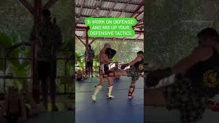 5 Muay Thai Sparring Tips every beginner should know muaythai [upl. by Anastas10]