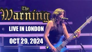 THE WARNING Full Show in London Ontario on Oct 29 2024 [upl. by Telrats678]