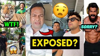 Deepak Kalal EXPOSED Joginder and Puneet Superstar 🤬  Rajveer Fitness vs ajaz Khan IShowSpeed [upl. by Barabbas591]