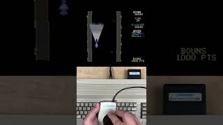 Playing LeMans 1982 Commodore 64 retrogaming 8bitssystem c64 shorts [upl. by Akenehs807]