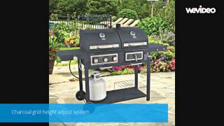 charcoal gas grill combo [upl. by Eissed]