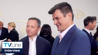 Nathan Fillion talks the gripping season finale of ‘The Rookie’ l GMA [upl. by Schroeder]