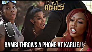 Bambi amp Karlie Go At It  Love amp Hip Hop Atlanta  Review Episode 9 Season 12 [upl. by Auqinet]