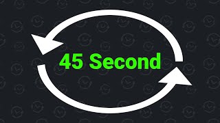 45 Second Interval Timer [upl. by Ihtak]