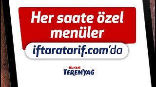 İftar Vaktine Göre İftar Menüleri iftaratarifcomda [upl. by Kehr237]