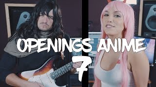 Mix Openings Anime 7 ESPENG Covers [upl. by Llerdnek]