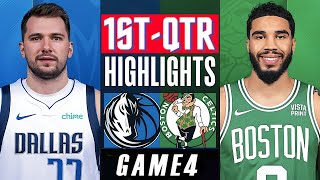 Dallas Mavericks vs Boston Celtics  Game 4 Highlights HD 1stQTR  June 14  2024 NBA Finals [upl. by Aivatnahs]