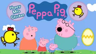 Funny Peppa Pig Video  Happy Mrs Chicken  KidsPlayTV [upl. by Braasch]