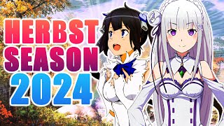 FALL SEASON 2024 VORSCHAU mit KaizenAnime 🍂 Anime Herbst 2024 [upl. by Dennet245]