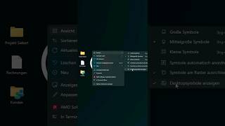 Desktopsymbole Ausblenden windows11 shorts [upl. by Anahsed]