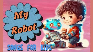 My Robot Song 🤖  Kids songs  Robot songs for kids  Bebefinn [upl. by Shimkus]