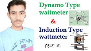 Dynamo Type Wattmeter and Induction Type Wattmeter in Hindi BEE by Kuldeep [upl. by Ahsiat]