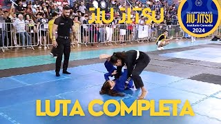 Luta Completa l Jasmim Vitoria  2ºCampeonato de JiuJitsu do INSTITUTO Conexão [upl. by Aihsekyw]