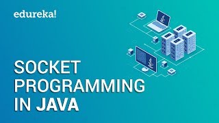 Socket Programming in Java  Client Server Architecture  Java Networking  Edureka [upl. by Drusus470]