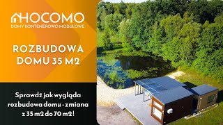 Rozbudowa domu 35 m2  70 m2 Dom w cenie kawalerki 70 m2 z prywatna plaża i stawem [upl. by Merline542]